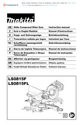 Makita LS0815 Manual De Instrucciones