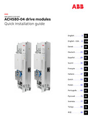 Abb ACH580-04 Manual De Instrucciones