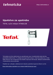 TEFAL HT460138 Manual Del Usuario