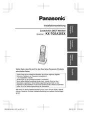 Panasonic KX-TGE250 Manual De Instalación