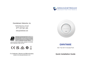 Grandstream Networks GWN7660E Guia De Inicio Rapido