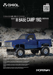 Horizon Hobby axial SCX10 III BASE CAMP 1982 CHEVY K10 Manual De Instrucciones