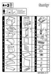 Smoby AAP1423B Instrucciones De Montaje