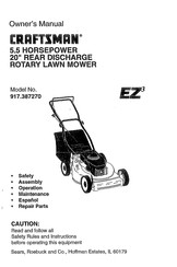 Craftsman 917.387270 Manual Del Usuario