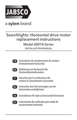 Xylem JABSCO 60010 Serie Instrucciones De Sustitución