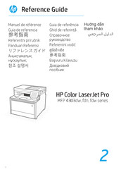 HP Color LaserJet Pro MFP 4303fdn Serie Guía De Referencia