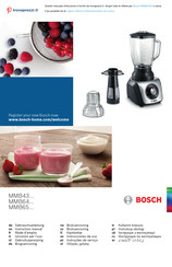 Bosch MMB43G2 Instrucciones De Uso