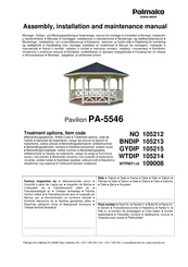 Lemeks NO 105212 Instrucciones De Montaje, Instalación Y Mantenimiento