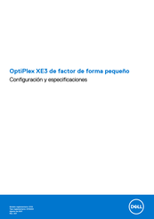 Dell D11S Configuración Y Especificaciones