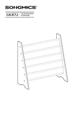 Songmics GKR72 Instrucciones De Montaje