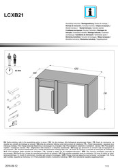 Forte LCXB21 Instrucciones De Montaje