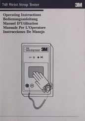 3M 745 Wrist Strap Tester Instrucciones De Manejo