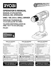 Ryobi PCL201 Manual Del Operador