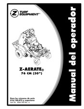 Turf Equipment Z-AERATE Manual Del Operador