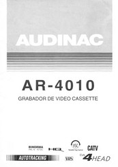 JVC AUDINAC AR-4010 Manual Del Usuario