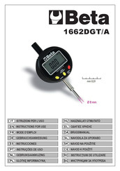 Beta 1662DGT/A Manual De Instrucciones