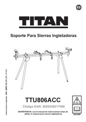 Titan TTU806ACC Manual