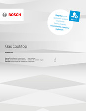 Bosch NGM5453UC Instrucciones De Instalación
