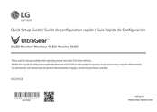 LG UltraGear 45GS95QE Guía Rápida De Configuración