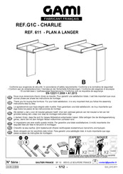 Gami CHARLIE G1C-611 Instrucciones De Montaje