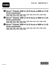 Toro 20492 Manual De Instrucciones