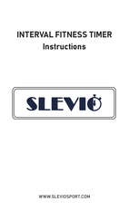 SLEVIO SS-FT31 Manual De Instrucciones