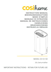 cosihome CH-D-02 Manual De Instrucciones