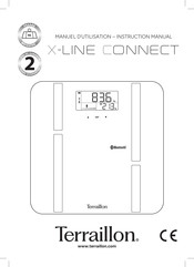 Terraillon X-LINE CONNECT Manual De Instrucciones