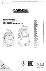 Kärcher KWD 3 S V-17/4/20/F Manual De Instrucciones