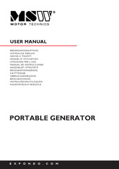 MSW Motor Technics MSW-PG-113 Manual De Instrucciones