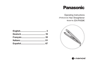 Panasonic EH-PHS9K Instrucciones De Funcionamiento