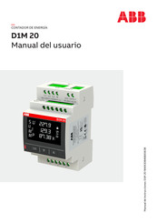 ABB D1M 20 Manual Del Usuario