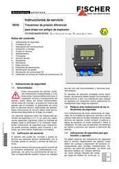 FISCHER DE49 Instrucciones De Servicio