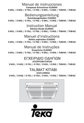 Teka CLASSIC C-601 Manual De Instrucciones