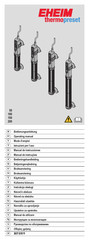 EHEIM thermopreset 150 Manual De Instrucciones