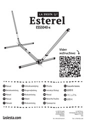 La Siesta Esterel ESS3040 Serie Manual
