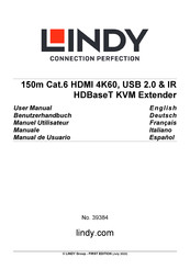 Lindy 39384 Manual De Usuario