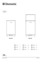 Dometic RGE 400 Manual