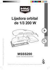 Mac allister MSSS200 Manual