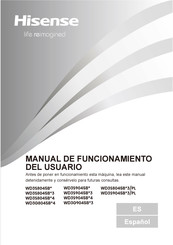 Hisense WD3S8045B 3 Serie Manual De Funcionamiento Del Usuario