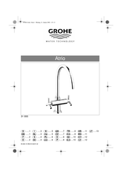 Grohe Atrio 31 000 Instrucciones De Instalación