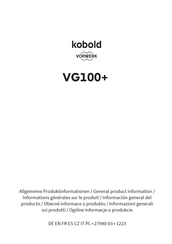 Kobold VG100+ Informacion General