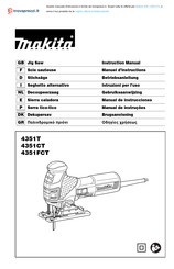 Makita 4351CTJ Manual De Instrucciones