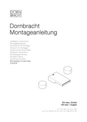 Dornbracht 20 713 740 FF 00 10 Instrucciones De Montaje