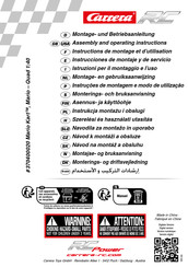 Carrera RC 370400020 Instrucciones De Montaje Y De Servicio