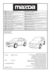 Mazda KB8M-V3-921C Instrucciones De Montaje