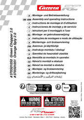 Carrera RC 370501051 Instrucciones De Montaje Y De Servicio