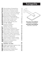 Hansgrohe Rainmaker Select 460 3jet 24007600 Modo De Empleo/Instrucciones De Montaje