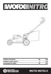 Worx Nitro WG752 Serie Manual Del Usuario