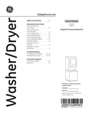 GE GUD27 Manual Del Propietário